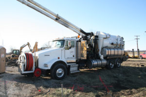 Hydrovac Excavation Work